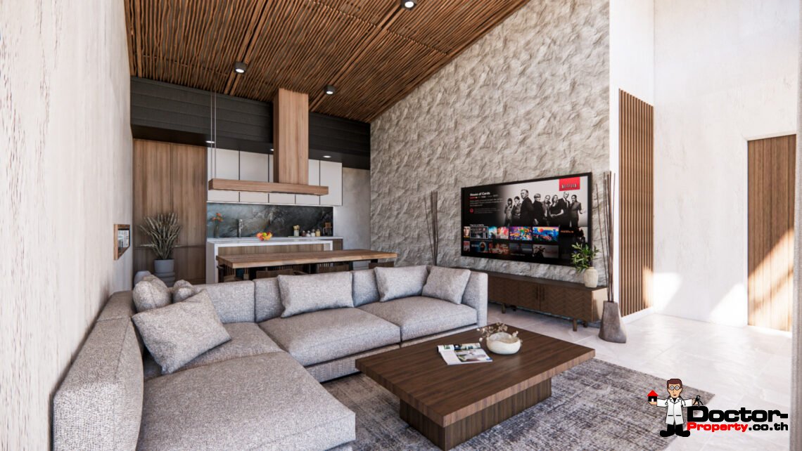 Modern 4 Bedroom Pool Villa in Mae Nam, Koh Samui – For Sale